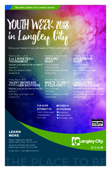 Langley Youth Week Events 2018