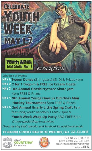 City Of Courtenay Youth Week Events