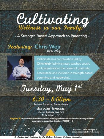 Cultivating Wellness In Our Family - Parent Information Night